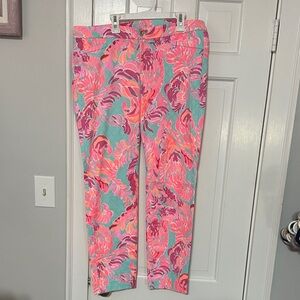 Lilly Pulitzer Kelly skinny ankle pants size 12